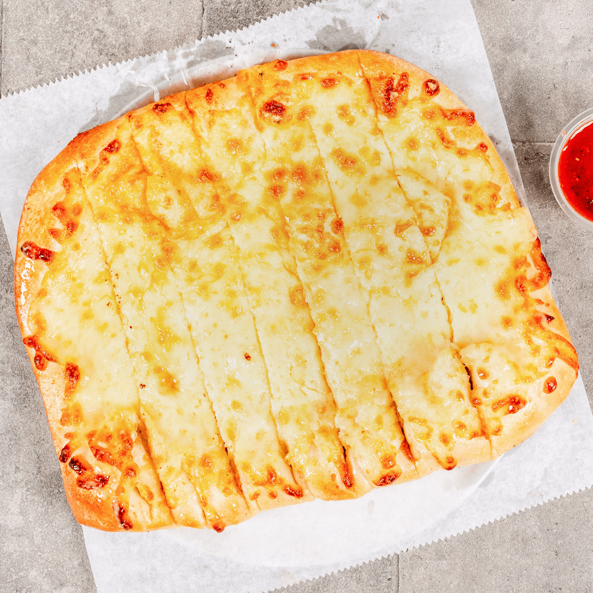 Garlic Cheesy Bread.