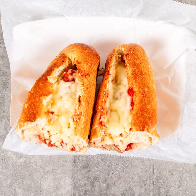 Meatball Parmesan Sub.