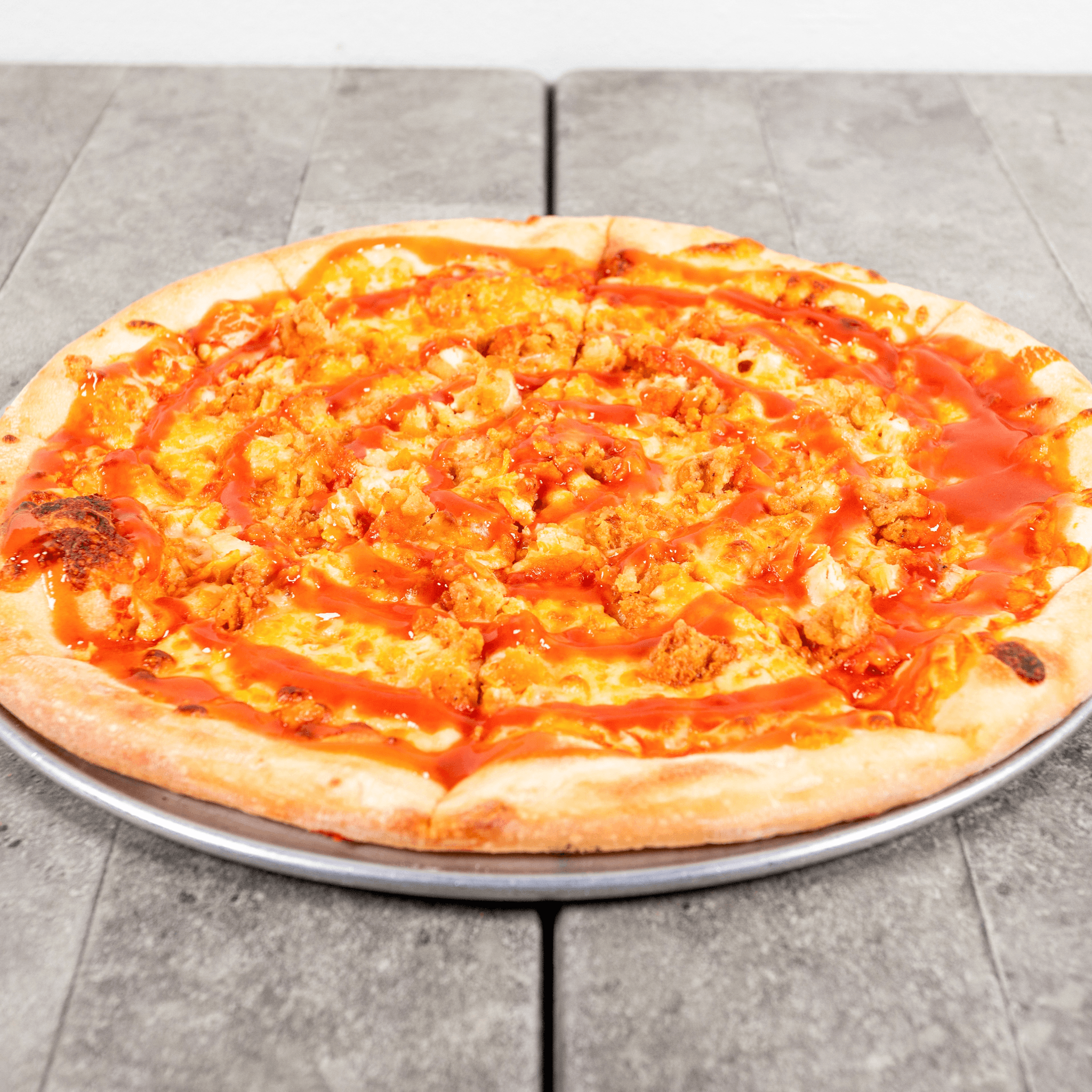Buffalo Chicken Pizza.