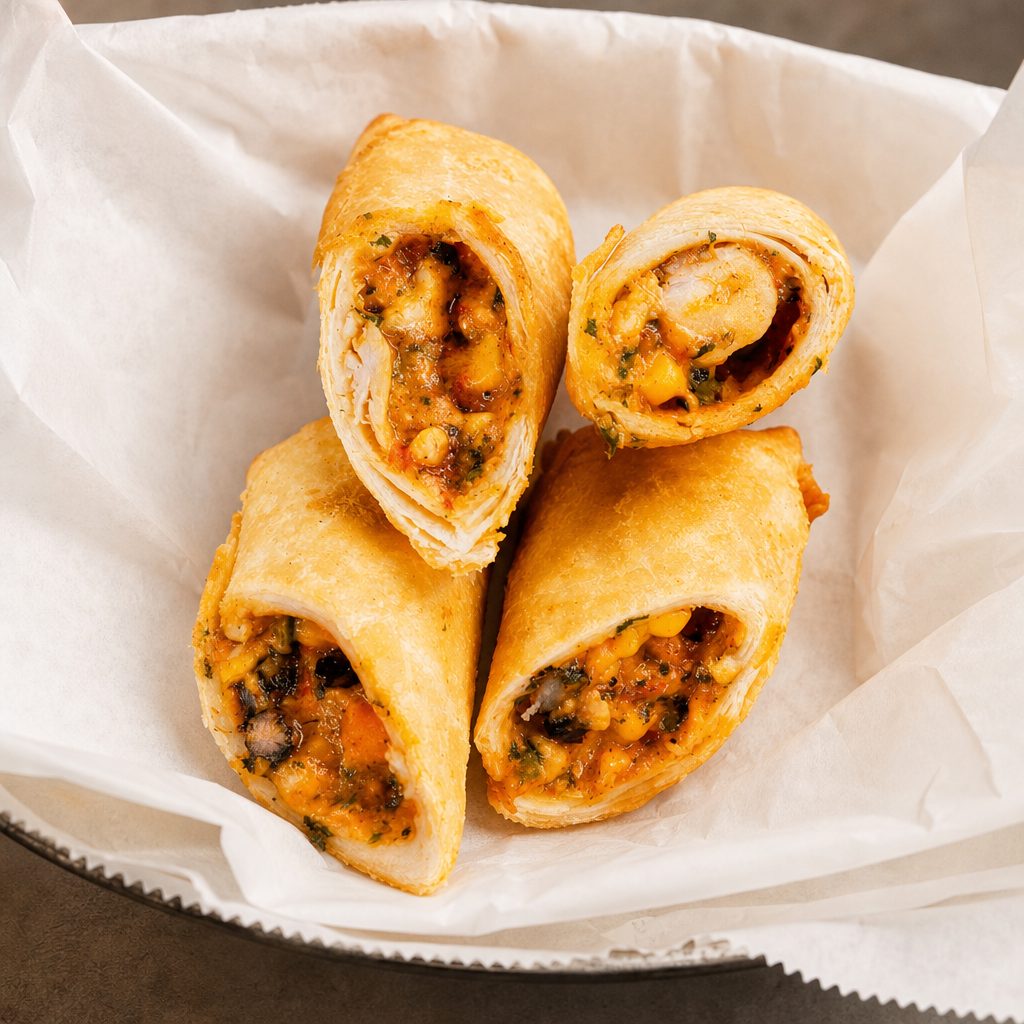Southwestern Chicken Eggroll.