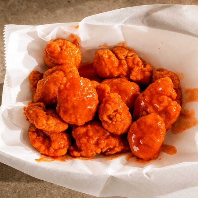 1 Lb Boneless Wings.