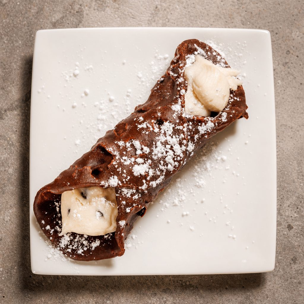 Chocolate Cannoli.