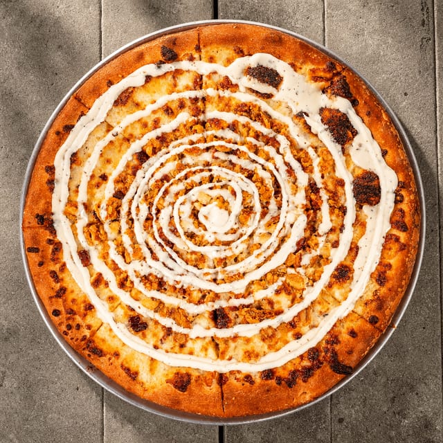Chicken Bacon Ranch Pizza.
