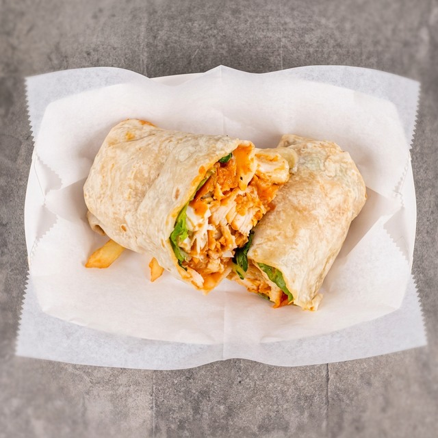 Buffalo chicken Wrap.